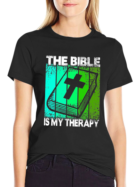 The Bible Is My Therapy Graphic Tee
