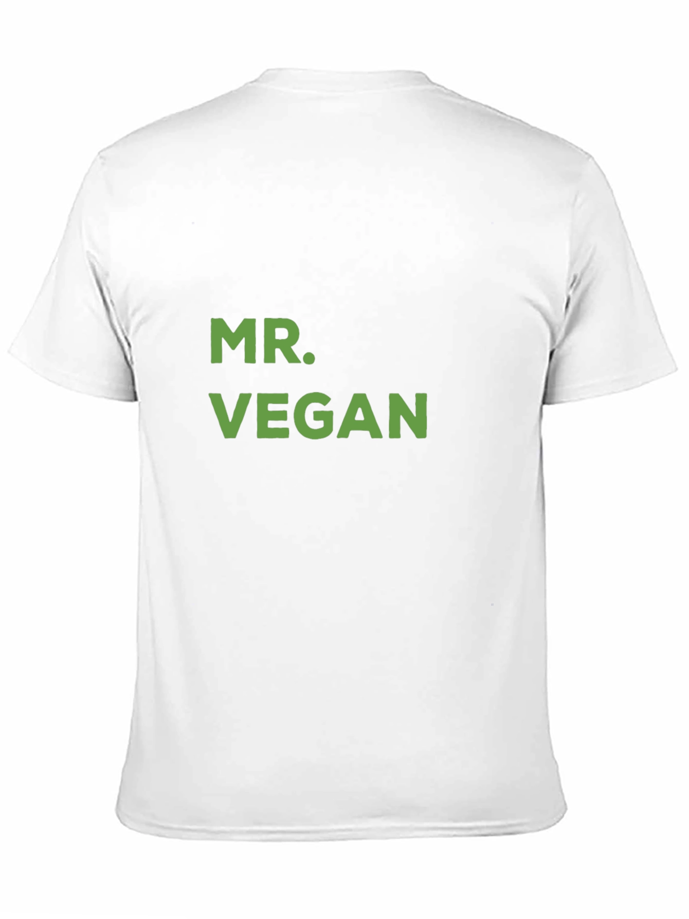 Mr. Vegan Graphic Tee - Black Cotton T-Shirt
