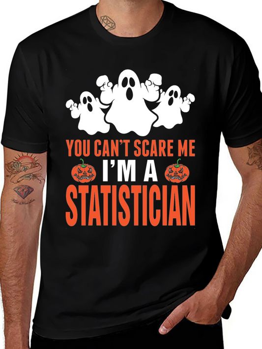 Funny Halloween Statistician T-Shirt