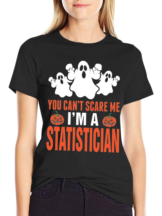 Funny Halloween Statistician T-Shirt
